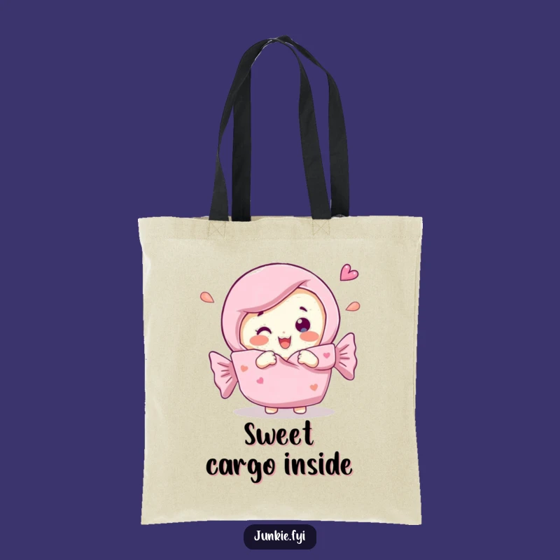 Funny Candy Bar Tote Bag: Unwrapping Sweetness, A Practical & Funny Gift