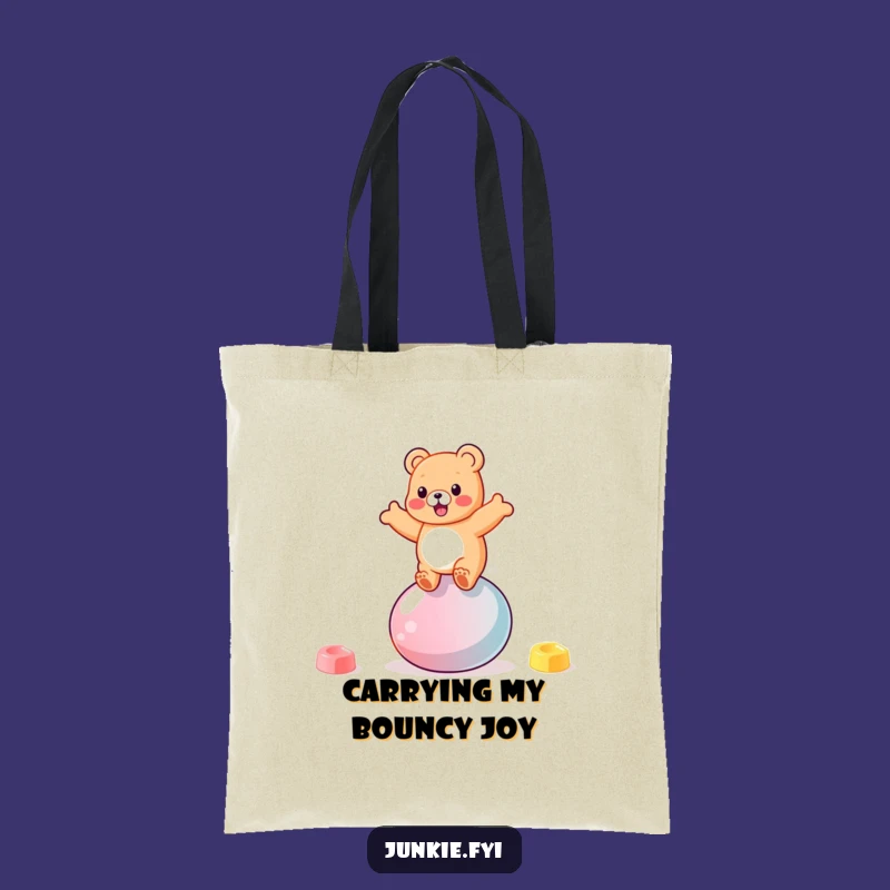 Funny Gummy Bear Tote Bag: Carry Your Sweetness and Fun Everywhere