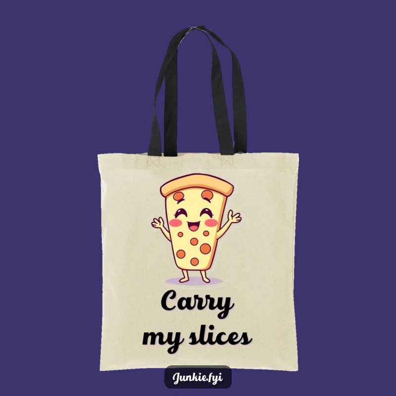 Funny Pizza Tote Bag: Carry Your Essentials with Jazzy Style