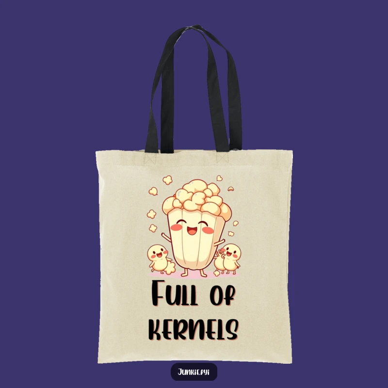 Funny Popcorn Tote Bag: Carrying Giggles, A Practical & Funny Gift