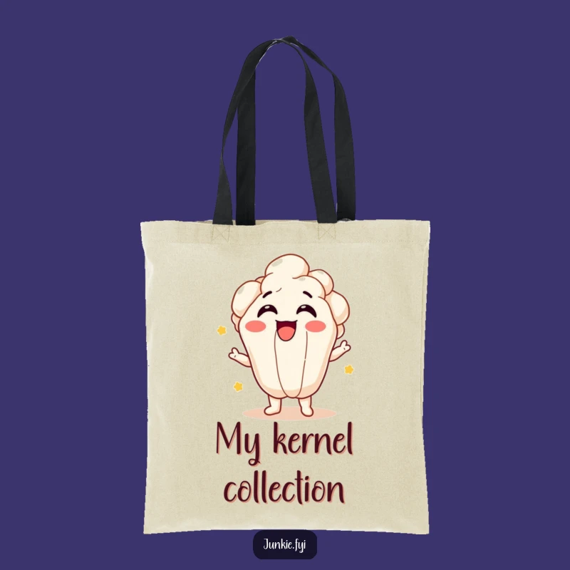 Funny Popcorn Burst Tote Bag: Carry Your Essentials with Fun