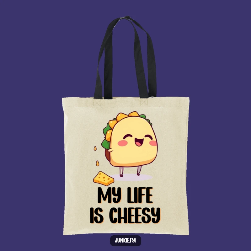 Funny Taco Fiesta Tote Bag - Carry Your Snacks & Smiles